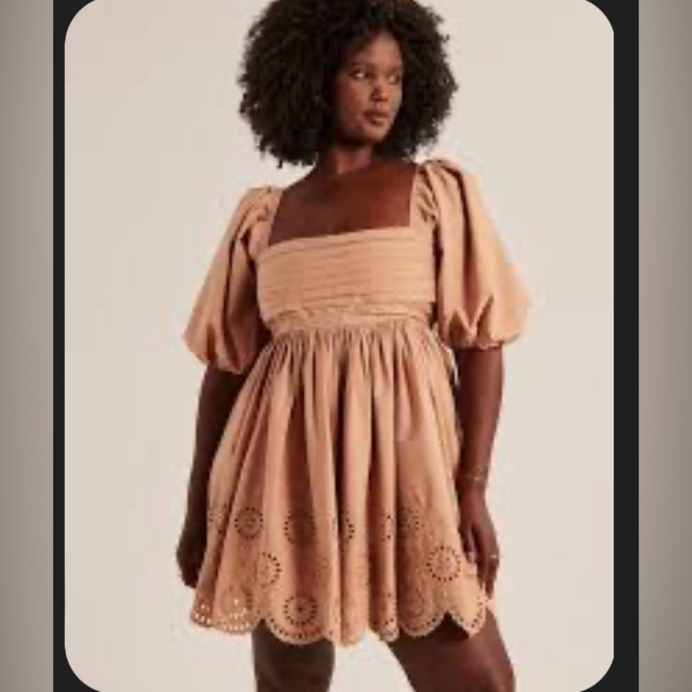 Like New Abercrombie Poplin Dress